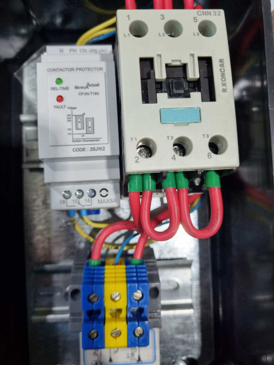 تابلو محافظ کلی برق ساختمان تکفاز