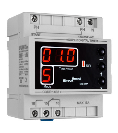 سوپر تایمر دیجیتال صنعتی شیوا امواج