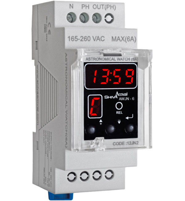 ساعت نجومی 6 آمپر سری N شیوا امواج مدل 12JN2