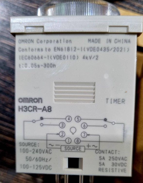 تایمر ۸ پایه مولتی رنج عمرون